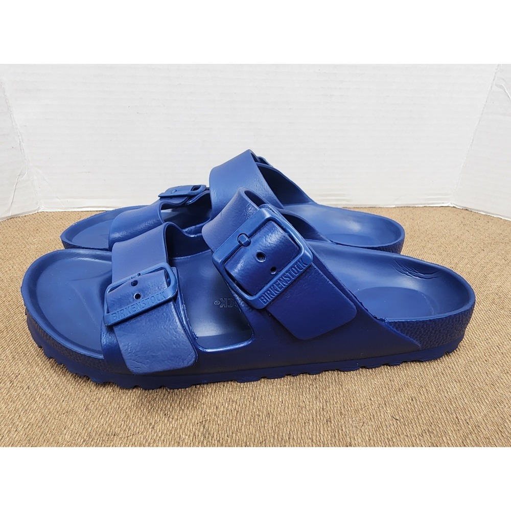 Birkenstock Arizona Blue EVA Sz Mens 7 Women 9